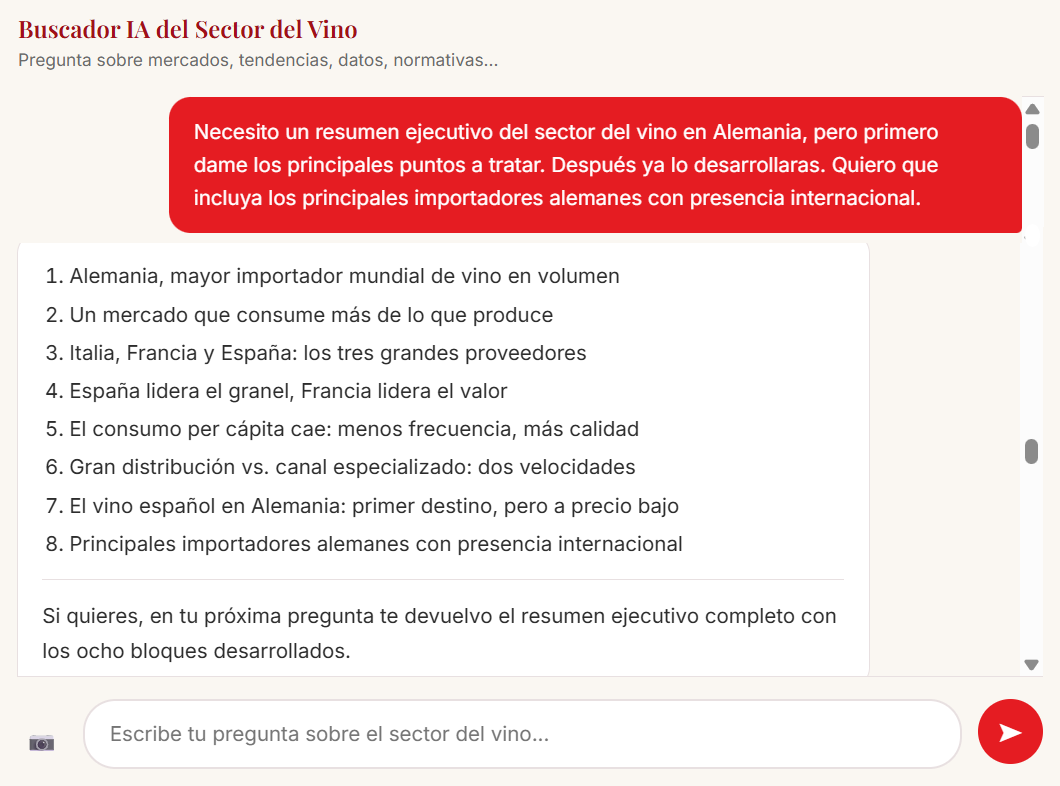 Ejemplo de consulta en Tánico Brain